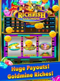 Rich Fish Gold Mine Las Vegas Slot - Slots Big Win Screen Shot 0