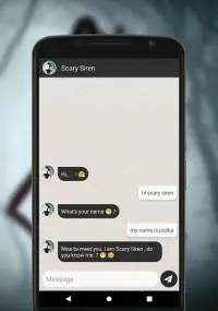 Scary Siren Fake Call Video And Chat Screen Shot 3