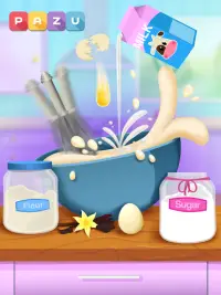 아이들을위한 컵 케이크 요리 및 베이킹 게임 Screen Shot 5