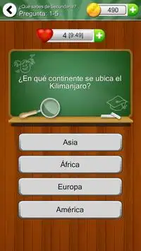 ¿Qué sabes de Secundaria? Screen Shot 3