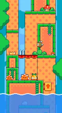 Hoppy Land - Pixel Jump Screen Shot 1
