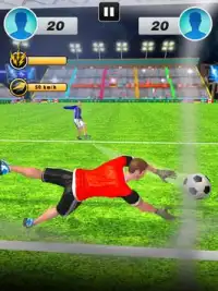 Fußball Real Strikes - Fußball-Champion-Spiel Screen Shot 0