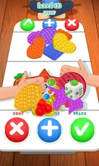 Fidget Toys : Pop It Fidget Trading Master 3D Game Screen Shot 0