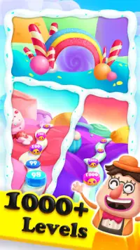 Crazy Candy Bomb - 달콤한 매치 3 게임 Screen Shot 3