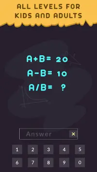 الرياضيات زائد: الألغاز ولغز لعبة Screen Shot 3