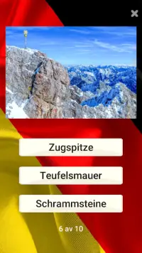Landeskunde Deutschland Quiz Screen Shot 1