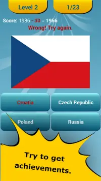 World Flags Quiz Screen Shot 3