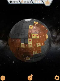 Globesweeper - Minesweeper on a sphere Screen Shot 12