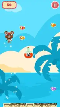 Teddy Bear Jump: Tilting Game Screen Shot 2