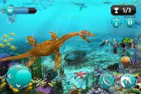 Monde monstre dinosaure de mer Screen Shot 11