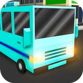 Cube City Bus Simulator 3D