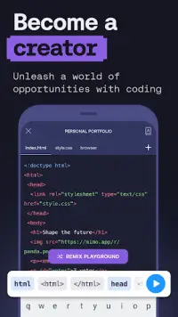 Learn Coding/Programming: Mimo Screen Shot 2