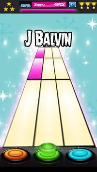 J Balvin Piano Tiles Games Screen Shot 3