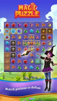 Magic Puzzle - Match 3 Game Screen Shot 6