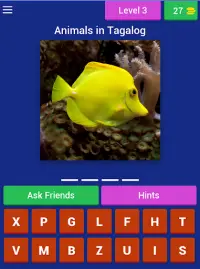 Animals Quiz Game (Learn Filipino Language) Screen Shot 6