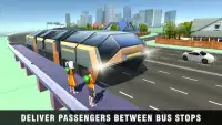China Elevated Bus Simulator Screen Shot 2