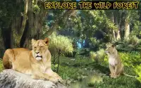 जंगली बड़ी बिल्ली शिकार साहसिक Screen Shot 0