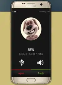 Call From Talking Dog Ben Prank Screen Shot 1
