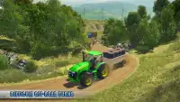 Offroad Tractor Trolley Cargo: Pertanian Uphill Si Screen Shot 3