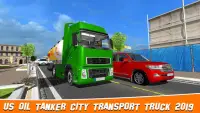 Us Oil Tanker City Transport Truck 2019 Screen Shot 2