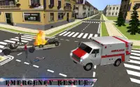 Ambulance Drive Simulator: Ambulance Driving Games Screen Shot 0