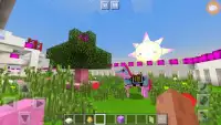 Cute Pink House 2018 MCPE Minigame للبنات Screen Shot 2