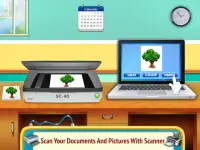 Printer Machine & Scanner Learning Simulator Screen Shot 6