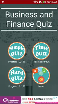 Business And Finance Quiz Screen Shot 0