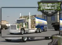Camiones militares Parking 3D Screen Shot 7