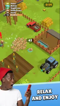 Farm Animals Escape .io - Relaxing with cute pets Screen Shot 2
