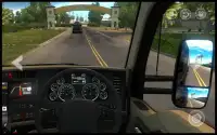 In Truck Driving : City Highway Cargo Racing Games Screen Shot 1