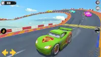 Splashy Superhero Vertigo Racing : Lightning Car Screen Shot 1