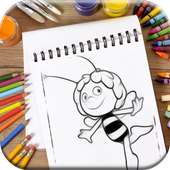 How To Draw Maya the Bee