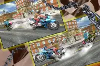 Chained Moto Bike Stunt Racing Screen Shot 15