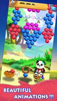 Panda Rescue Heroes Pop - New Bubble Shooter Ball Screen Shot 0