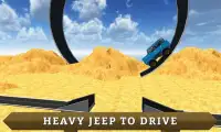 Offroad 4X4 Mountain Jeep Sim Screen Shot 0