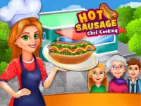 Hotdog Chef Cozinhando Jogos Sausage Fast Food Screen Shot 7