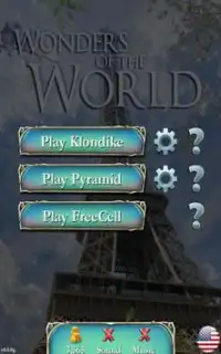 Solitaire: World Wonders Screen Shot 3