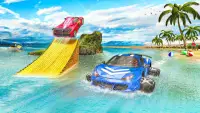Wasser-Surfer-Rennwagen-Spiele Screen Shot 5