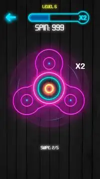 Fidget Spinner Neon Screen Shot 7