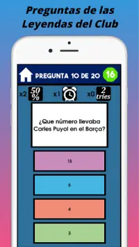 Barcelona Futbol Quiz - Juego de Preguntas Screen Shot 5