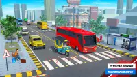 لعبة قيادة سيارة - تاكسي ألعاب Screen Shot 20