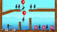 Stickman Destruction Warrior Free Screen Shot 0