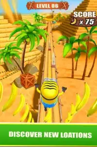 Banana Minion Adventure : Castle Legends Rush 3D Screen Shot 2