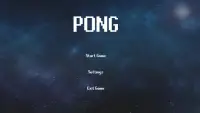 PONG - Futuristic Pong Game Screen Shot 1
