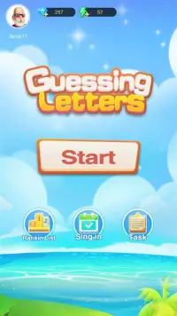Guessing Letters Screen Shot 0