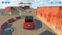 Electric Car Driving Game Sim Screen Shot 2