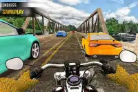 スーパーヒーロー トラフィック レース 3D： 自転車 ゲーム Screen Shot 2