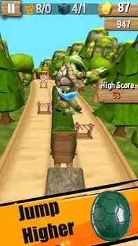 Ninja Subway Turtle Games 🐢 Screen Shot 1