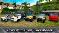 Trucker fuera de carretera: conducción de camiones Screen Shot 7